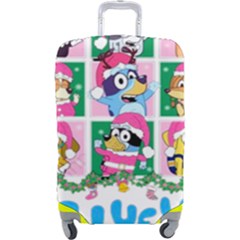 Bluey Christmas Luggage Cover (large) by avitendut