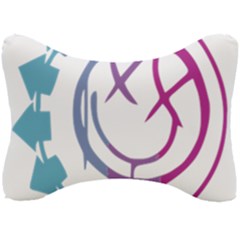 Blink 182 Logo Seat Head Rest Cushion by avitendut