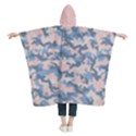 Camouflage  Kids  Hooded Rain Ponchos View2