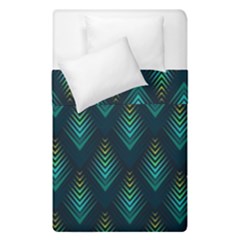 Peacock Texture 3d Pattern Peacock Texture Duvet Cover Double Side (single Size) by Loisa77