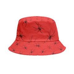 Spiders Pattern Seamless Arachnids Inside Out Bucket Hat by Maspions