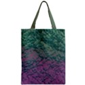 Colorful duotone abstract print Zipper Classic Tote Bag View1