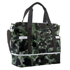 Hunting Motif Camouflage Pattern Print Bk Sports Shoulder Bag With Shoes Compartment by dflcprintsclothing