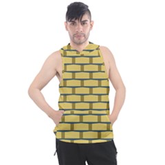 Pattern Wallpaper Men s Sleeveless Hoodie