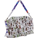 Bottle Chic Print Patterns Canvas Crossbody Bag View1