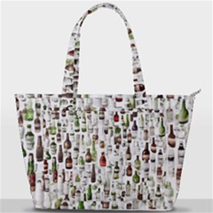 Bottle Chic Print Patterns Back Pocket Shoulder Bag  by BellaVistaTshirt02