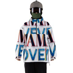 Game Over Text Design  Men s Ski And Snowboard Waterproof Breathable Jacket by 7223056