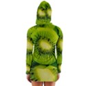 Kiwi Fruits, Close-up, Exotic Fruit Long Sleeve Hooded T-shirt View2