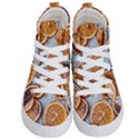 Orange, Slices, Fruits, Citrus Kids  Hi-Top Skate Sneakers View1