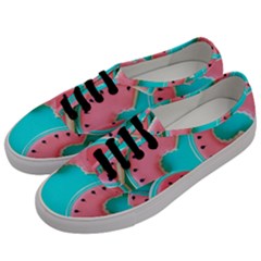 Watermelon, Fruit Men s Classic Low Top Sneakers