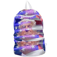 Donald Trump Flag Foldable Lightweight Backpack by vintagetrump