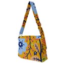 Floral Pattern Beautiful Aesthetic Full Print Messenger Bag (M) View2