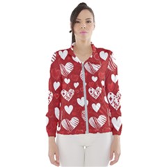 Valentine Women s Windbreaker by pollyparadiseartshop