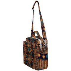 Tribal Chic Crossbody Day Bag by pollyparadiseartshop