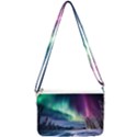 Northern Lights Aurora Night Nature Double Gusset Crossbody Bag View2