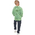 Leaves Pattern Texture Seamless Kids  Hooded Pullover View2