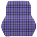 Blue Tartan Plaid 1 Car Seat Back Cushion  View1