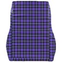 Blue Tartan Plaid 1 Car Seat Back Cushion  View2