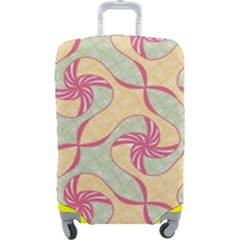 Abstract Pattern Design Scrapbooking Luggage Cover (large) by Paksenen