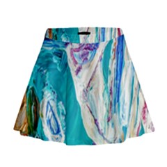 Sailing Boat Mini Flare Skirt