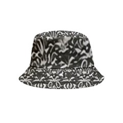 Gothic Leaf Pattern 2 Inside Out Bucket Hat (kids) by violetheavensky