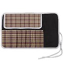 Retro 60s 50s Plaid Pattern 3 Pen Storage Case (L) View2