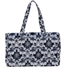 Gothic Leaf Pattern Canvas Work Bag by violetheavensky