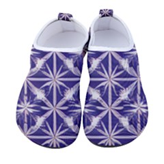 Royal Fractal Pattern 4 Kids  Sock-style Water Shoes by violetheavensky