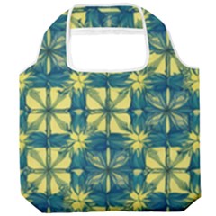 Royal Fractal Pattern 2 Foldable Grocery Recycle Bag by violetheavensky