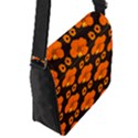 Retro 40s 50s Flowers Pattern Halloween 2 Removable Flap Cover (S) View3