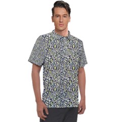 Green Leaves Men s Polo T-shirt by DinkovaArt