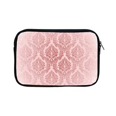 Luxury Pink Damask Apple Ipad Mini Zipper Case by ADIStyle