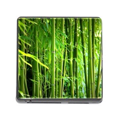 Bamboo Memory Card Reader With Storage (square) by Siebenhuehner