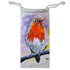 Robin Red Breast Jewelry Bag