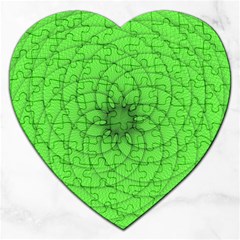 Spirograph Jigsaw Puzzle (heart) by Siebenhuehner