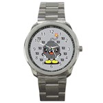 Time Bomb Sport Metal Watch Front