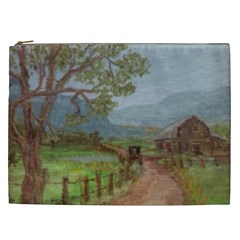  amish Buggy Going Home  By Ave Hurley Of Artrevu   Cosmetic Bag (xxl) by ArtRave2