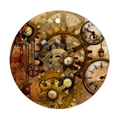 Steampunk Round Ornament by Ancello