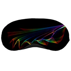  Flowing Fabric Of Rainbow Light, Abstract  Sleeping Mask by DianeClancy