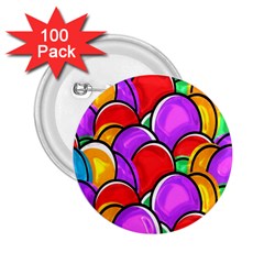 Colored Easter Eggs 2 25  Button (100 Pack) by StuffOrSomething