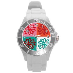 Flower Plastic Sport Watch (large)