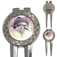 Tentacles Of Pain Golf Pitchfork & Ball Marker by FunWithFibro