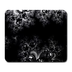 Midnight Frost Fractal Large Mouse Pad (rectangle) by Artist4God