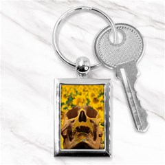 Sunflowers Key Chain (rectangle) by icarusismartdesigns