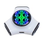 Alien Snowflake 3 Port USB Hub Front