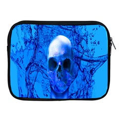 Alien Blue Apple Ipad Zippered Sleeve by icarusismartdesigns