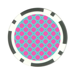 Cute Pretty Elegant Pattern Poker Chip by GardenOfOphir