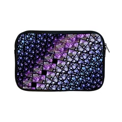 Dusk Blue And Purple Fractal Apple Ipad Mini Zippered Sleeve by KirstenStar