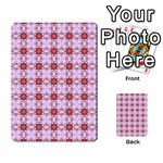 Cute Pretty Elegant Pattern Multi-purpose Cards (Rectangle)  Back 53