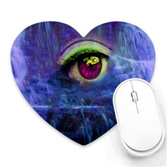 Waterfall Tears Heart Mousepads by icarusismartdesigns